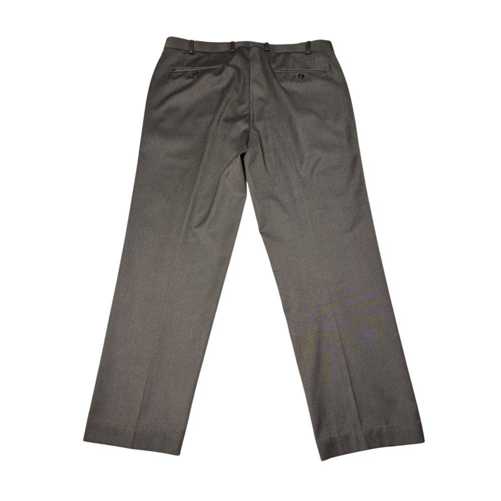 Lauren Ralph Lauren Men Dress Wool Pants‎ Trousers Charcoal Gray Sz 36x29